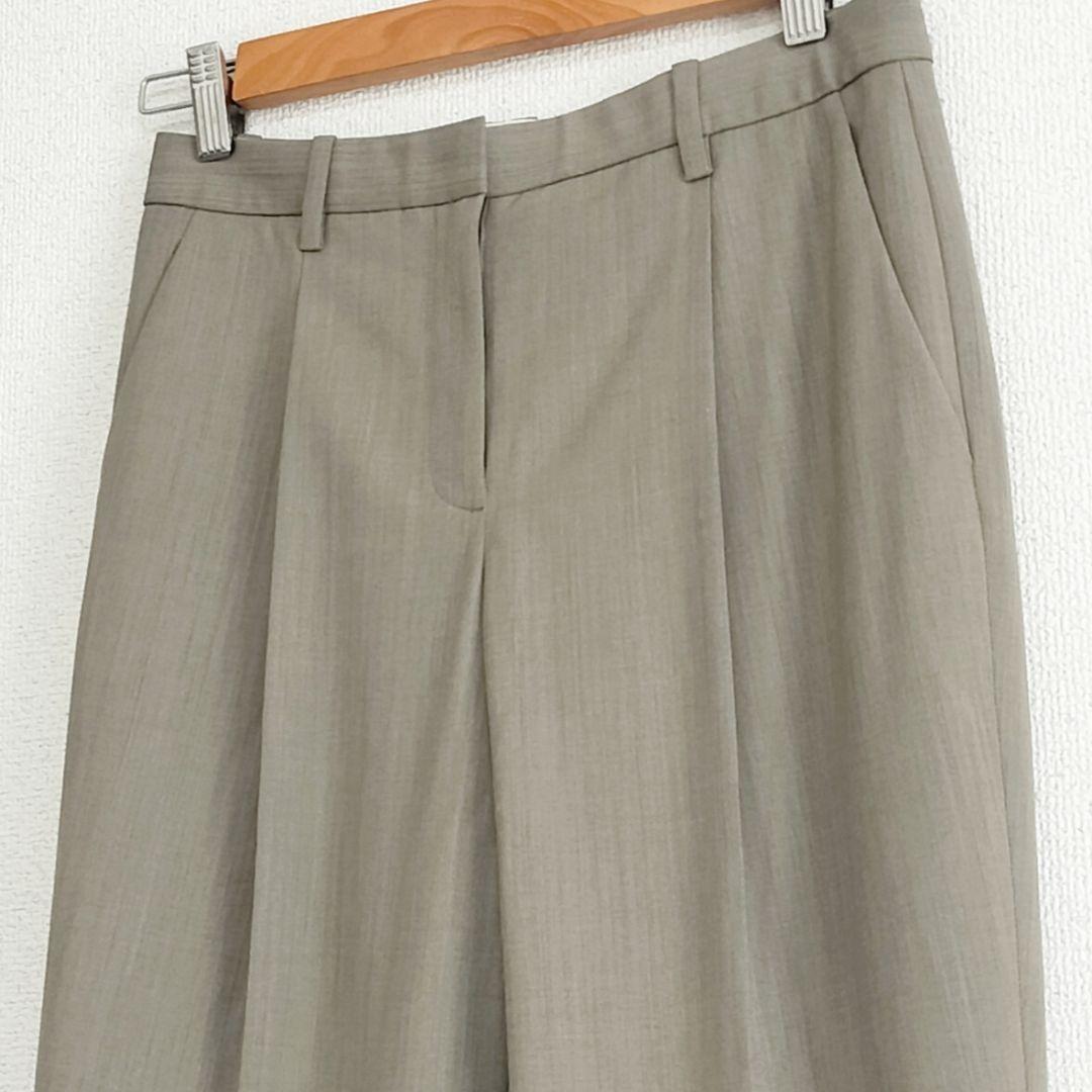 新品タグ付き Theory WOOL テーパードパンツ ストレッチ 2 セオリー