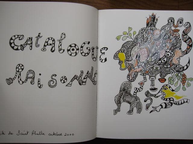 Niki De Saint Phalle　ニキ・ド・サンファル　カタログ　レゾネ