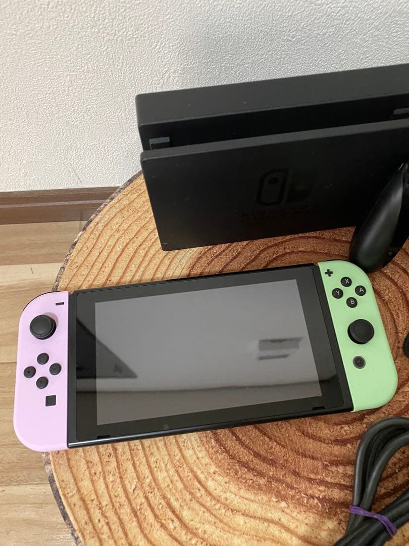 Nintendo Switch ニンテンドースイッチ本体　PNK/GRN 箱無し