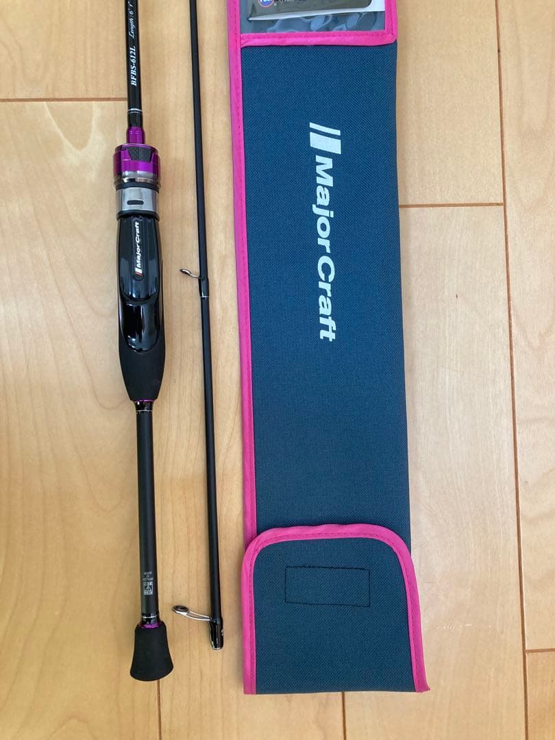 メジャークラフト バンシー ビギンズ BFBS-612L 美品