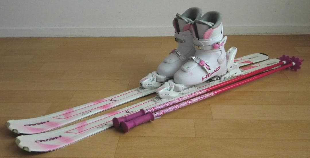 ■■11月限定■送料無料■HEAD■ジュニア用スキー4点セット■127/23■■