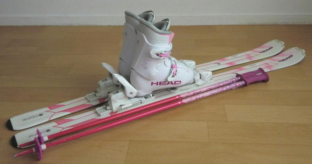 ■■11月限定■送料無料■HEAD■ジュニア用スキー4点セット■127/23■■