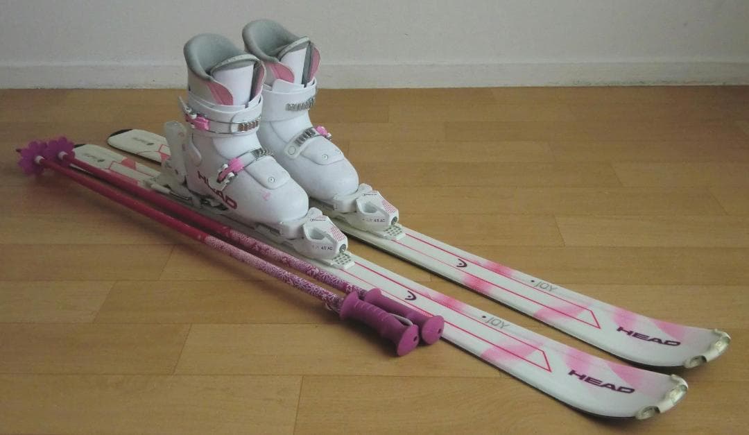 ■■11月限定■送料無料■HEAD■ジュニア用スキー4点セット■127/23■■