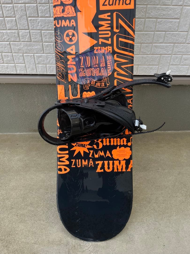 ZUMA TYPOS 153 スノーボード ビンディング付き　送料込み即発送可能