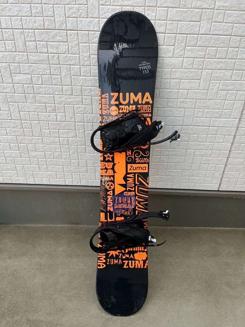ZUMA TYPOS 153 スノーボード ビンディング付き　送料込み即発送可能