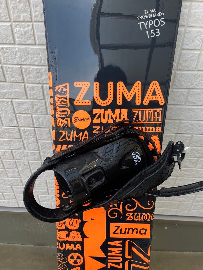 ZUMA TYPOS 153 スノーボード ビンディング付き　送料込み即発送可能