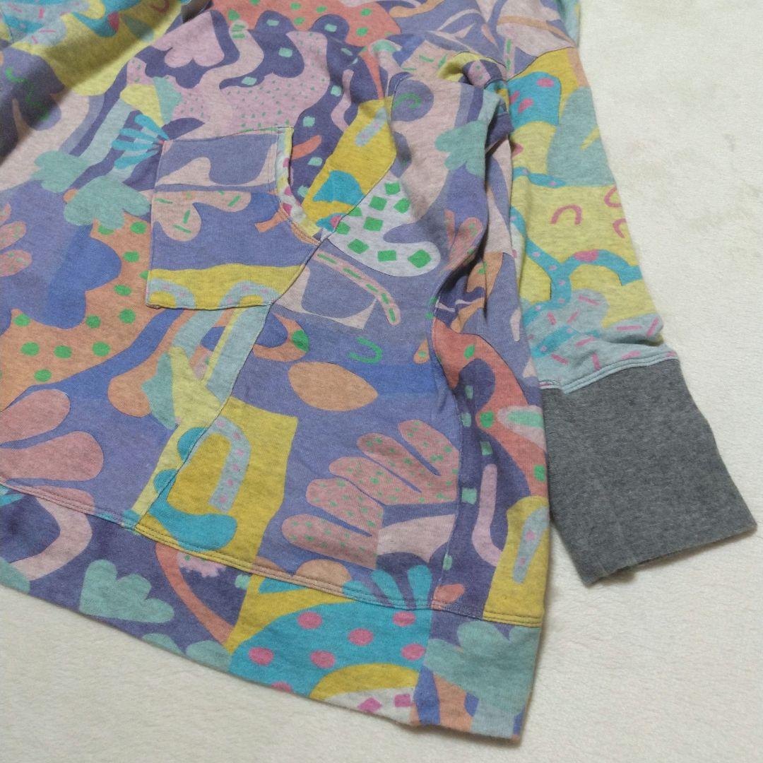 cube-cube　長袖 トレーナー スウェット　M-L　センソユニコ