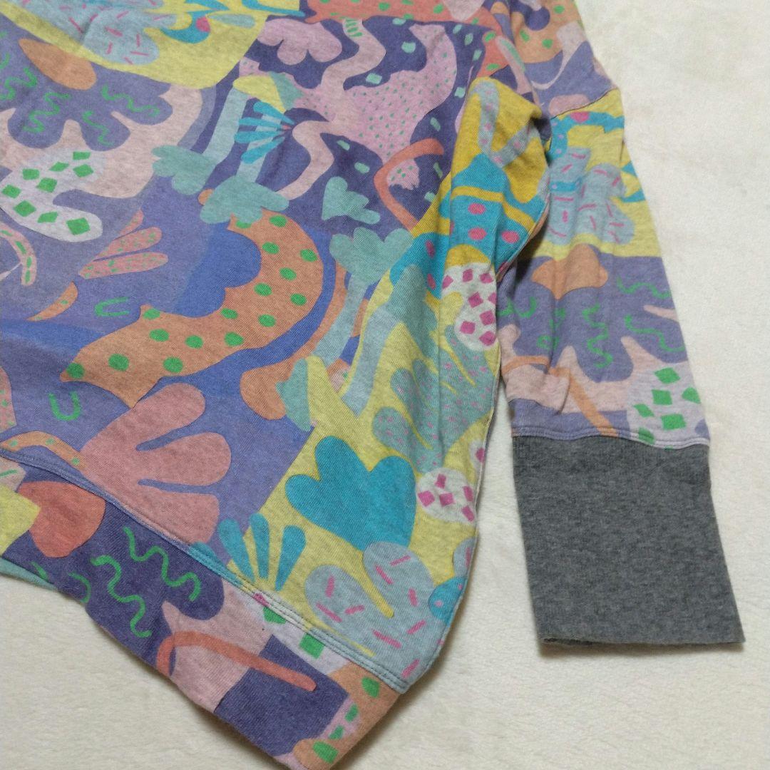 cube-cube　長袖 トレーナー スウェット　M-L　センソユニコ