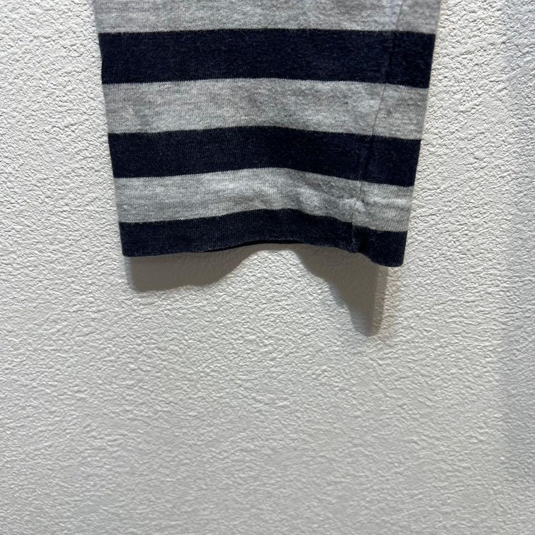 希少 02年製 ローブドシャンブル コムデギャルソン 上質 ボーダー ポロシャツ