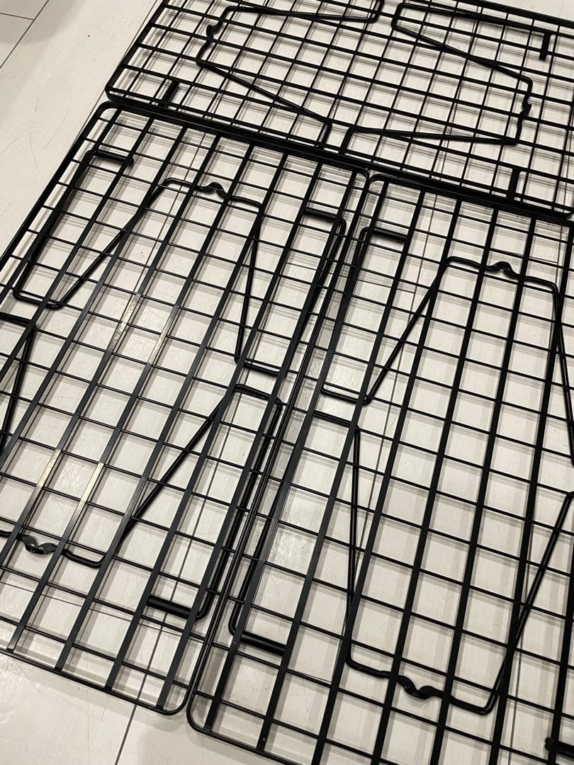 【送料込】ユニフレーム　フィールドラック　3枚　専用ケース付