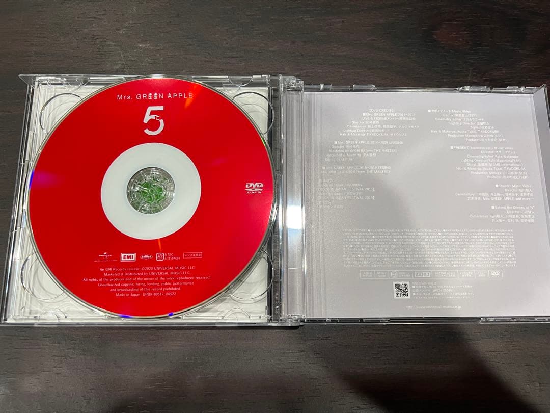 ミセスCD アルバム 初回限定版 5枚セット まとめ売り