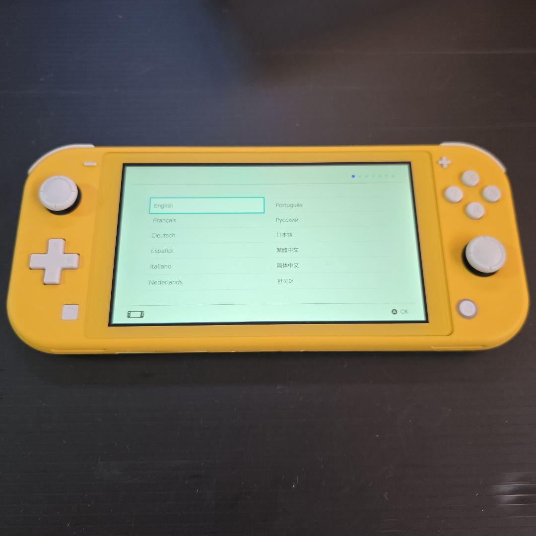 Nintendo Switch Lite イエロー 本体　一応ジャンク品