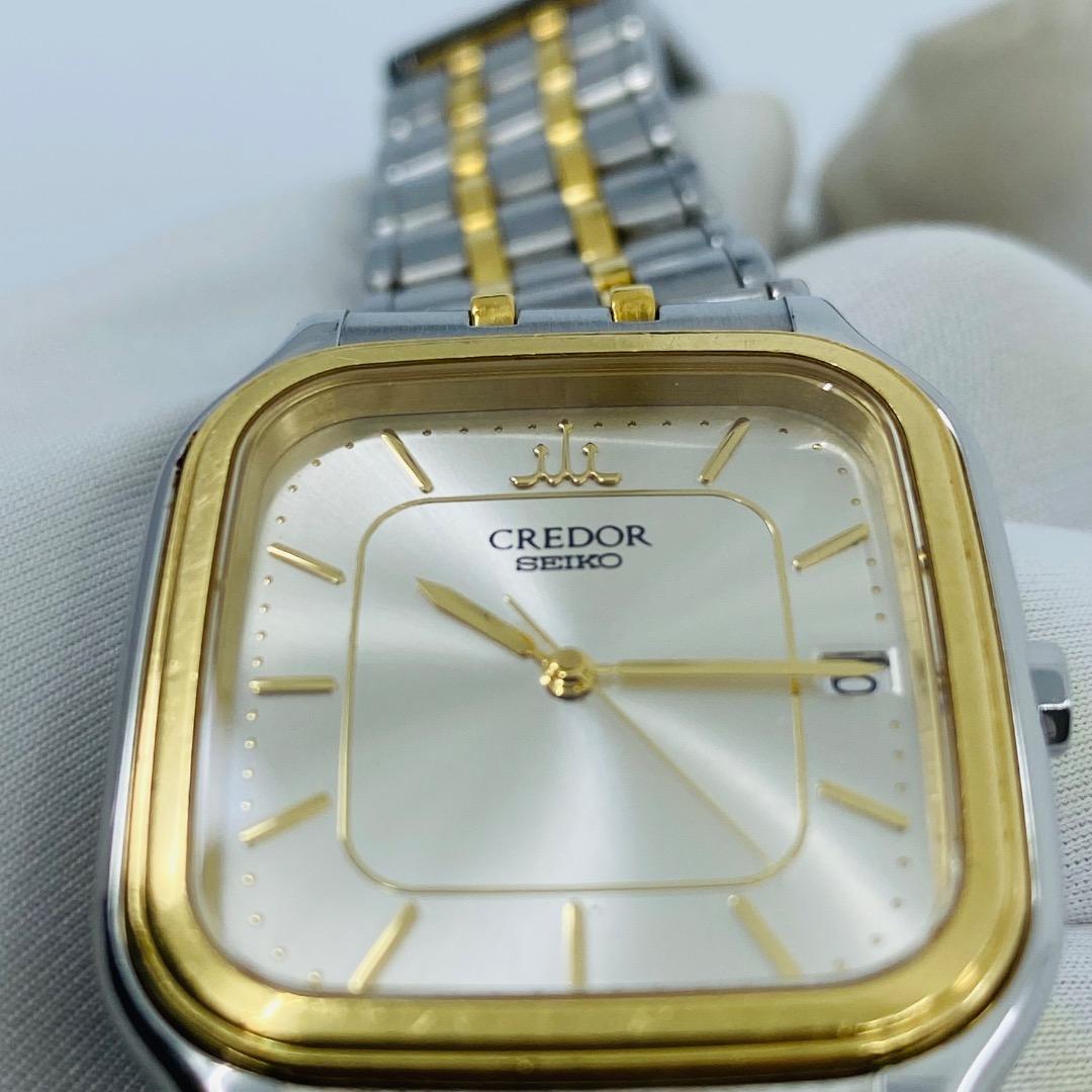 【稼動品】SEIKO CREDOR 8J82-5A00 クレドール ゴールド