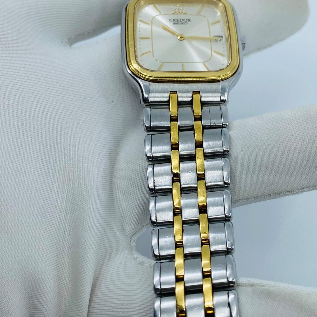 【稼動品】SEIKO CREDOR 8J82-5A00 クレドール ゴールド