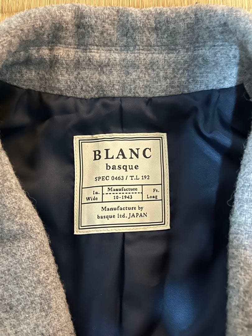 ひ*こ様 【最終値下げ！！】blanc basque メルトン×カラーブロックコ