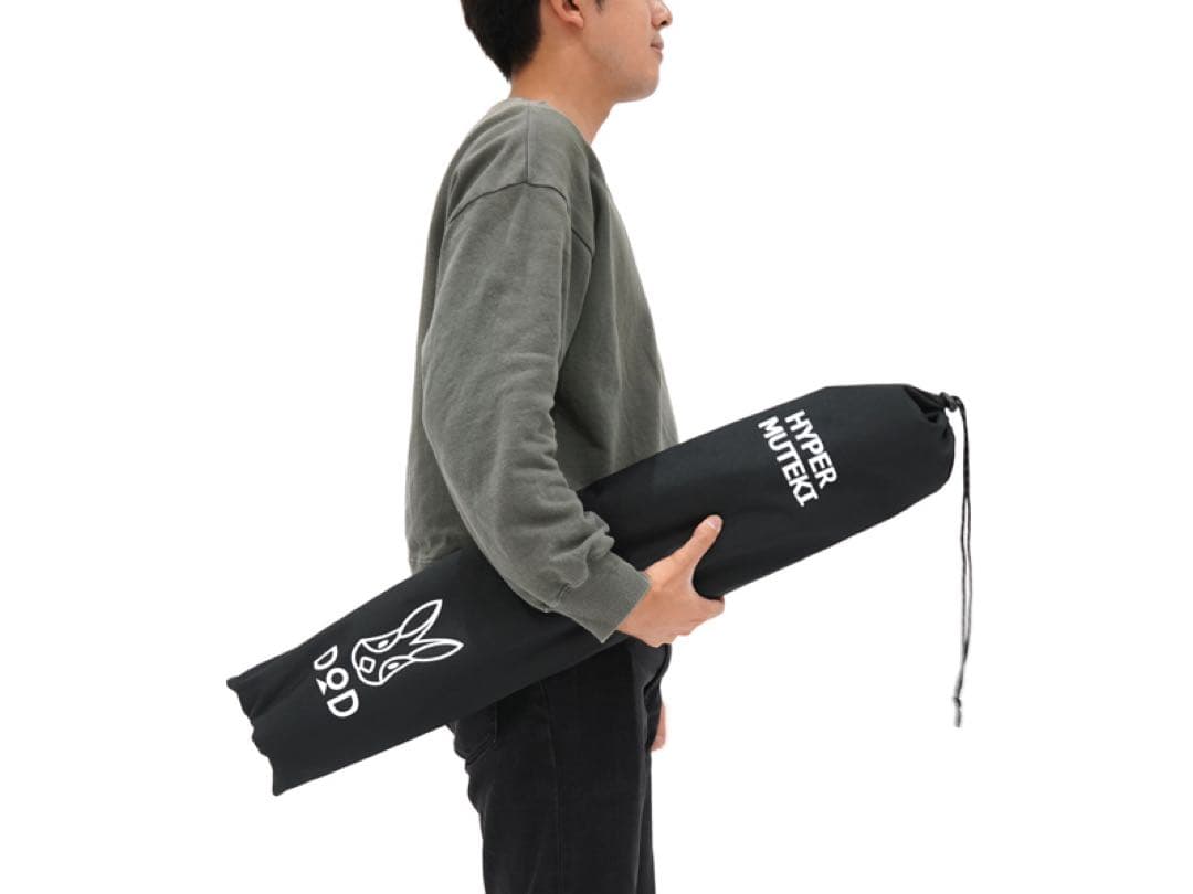 【美品】DOD ハイパームテキポール XP8-632-WD ウッド 2本分 袋付