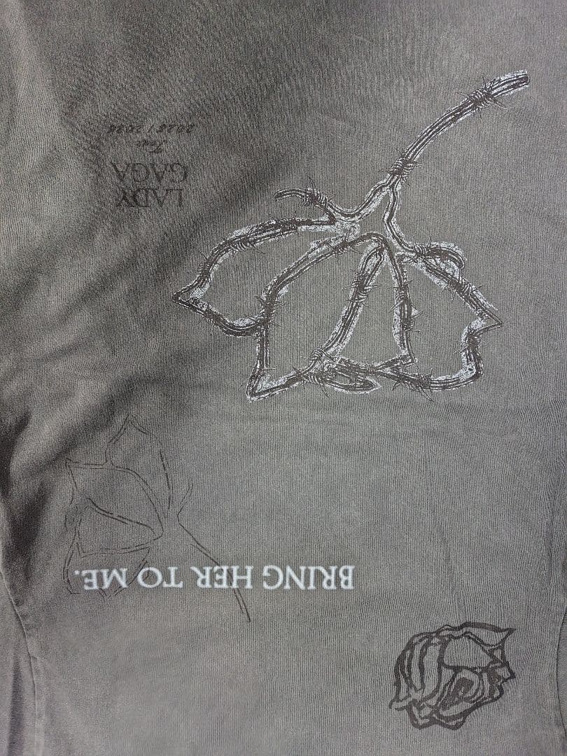 レディガガ LADY GAGA MAYHEM ツアーTシャツグレー S