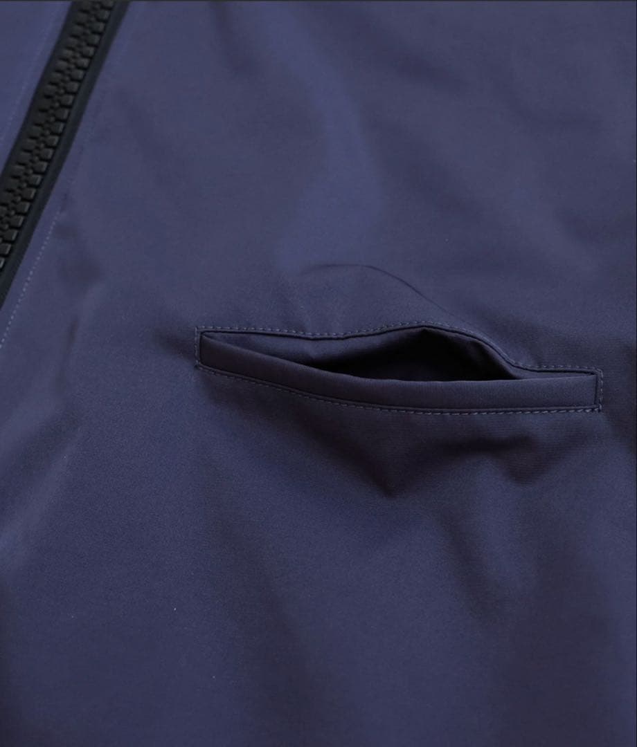 antiqua アンティカ ビックジッパーコート 新品　ダークパープル