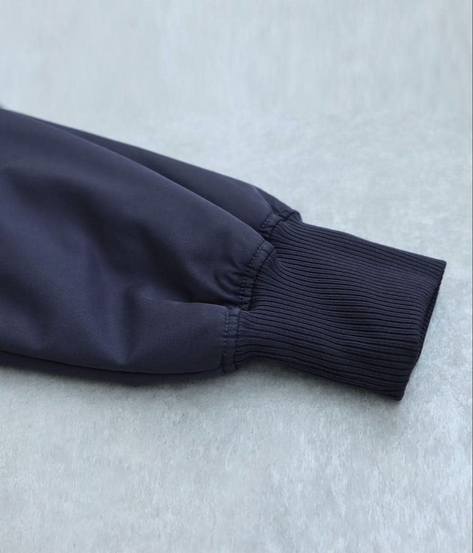 antiqua アンティカ ビックジッパーコート 新品　ダークパープル