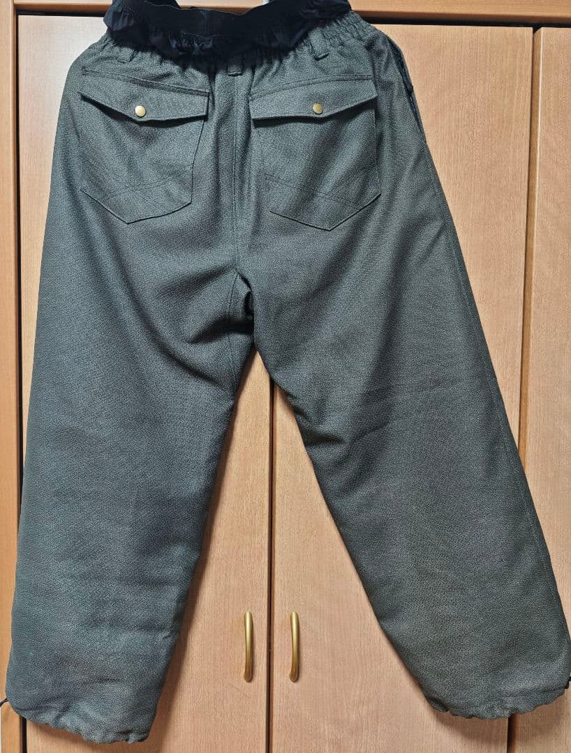 SimianRing　originalパンツ　黒グレー　Lサイズ