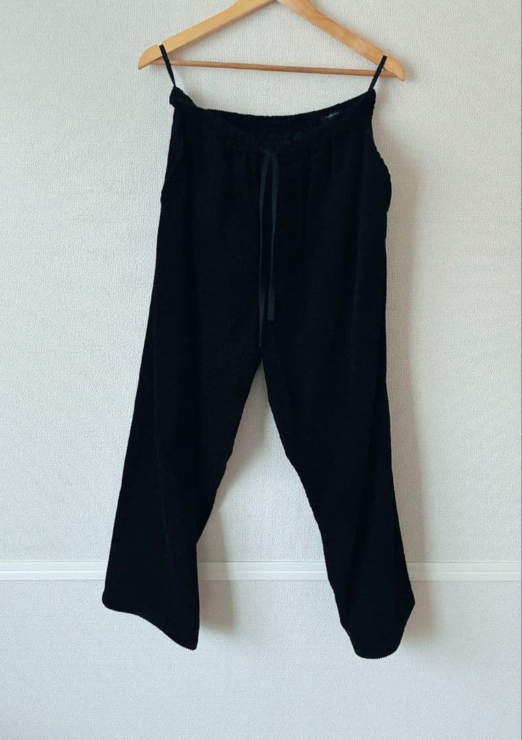 25AW comoli コーデュロイドローストリングパンツ サイズ2