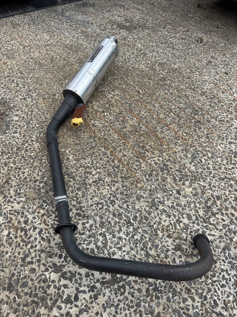 ホンダ　エイプ50 武川BOMBER マフラー TAKEGAWA