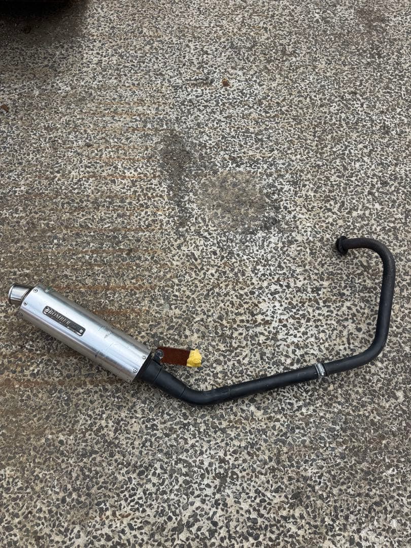 ホンダ　エイプ50 武川BOMBER マフラー TAKEGAWA