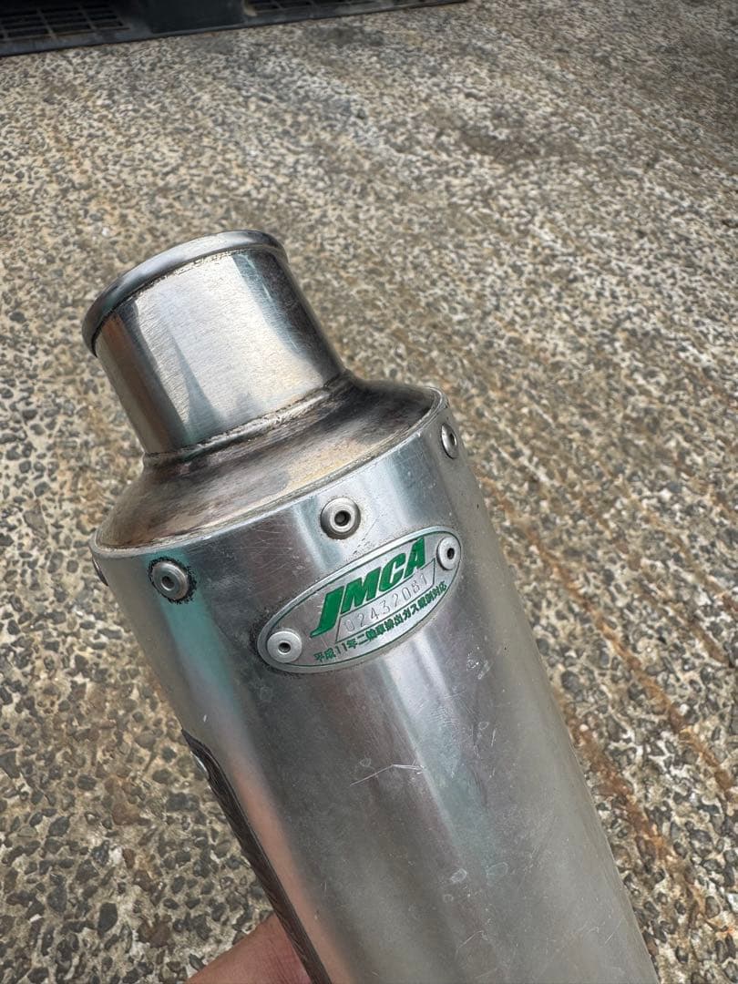 ホンダ　エイプ50 武川BOMBER マフラー TAKEGAWA