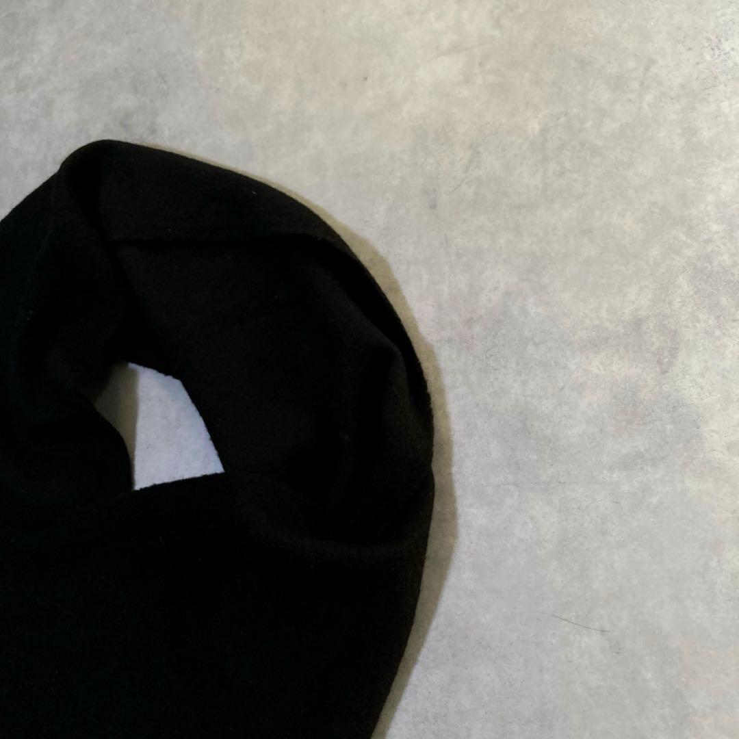 高級 Johnstons ジョンストンズ マフラー カシミヤ100 ブラック 黒