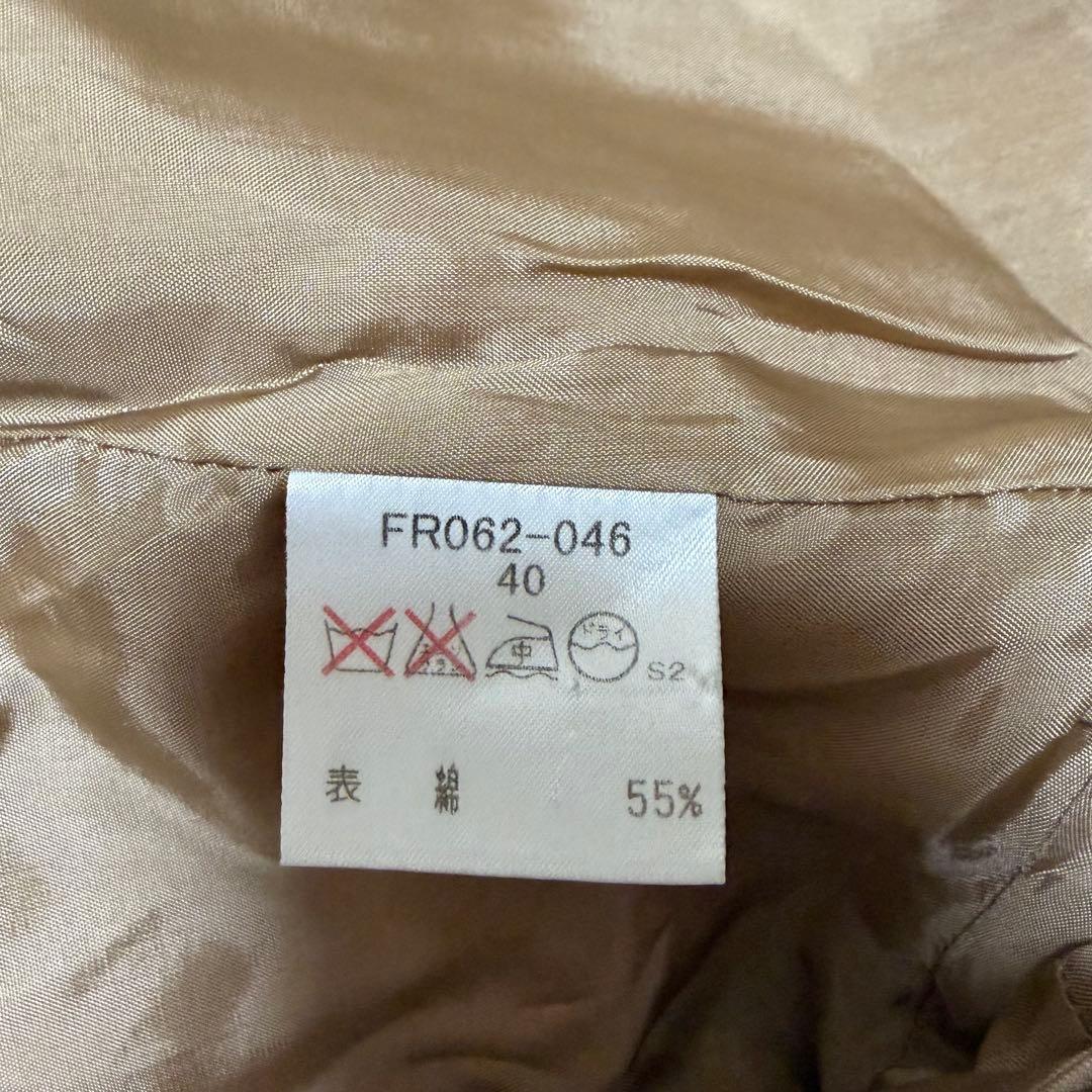 バーバリーロンドン　ノバチェック　トレンチコート　４０　L