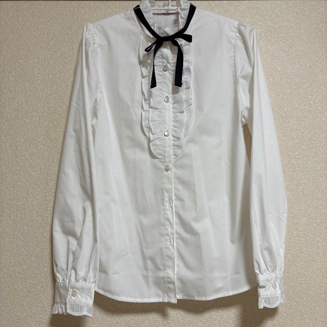 メゾピアノ160卒服（ジャケット＆ブラウス）　セレモニーコレクション2024