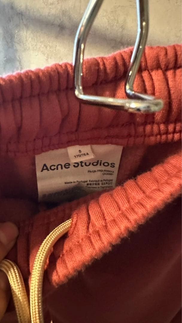 Acne Studios ピンク スウェットパンツ