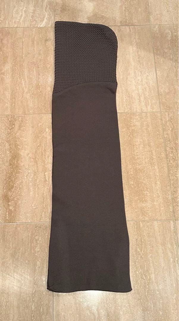 未使用　ヴィンテージ　Diorフードマフラー　gray