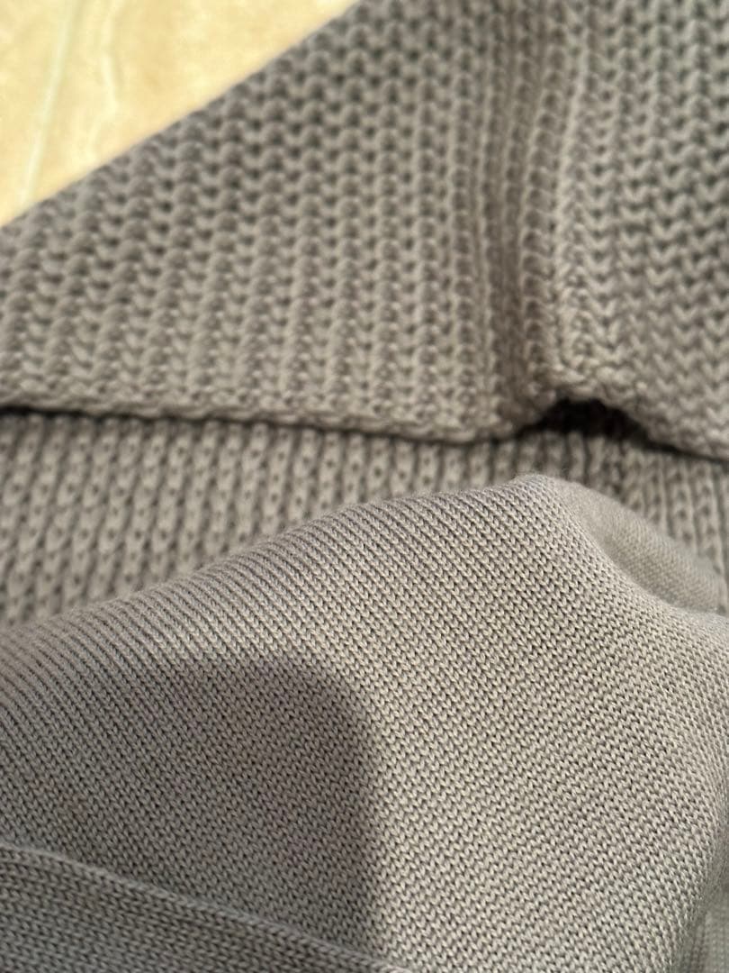 未使用　ヴィンテージ　Diorフードマフラー　gray