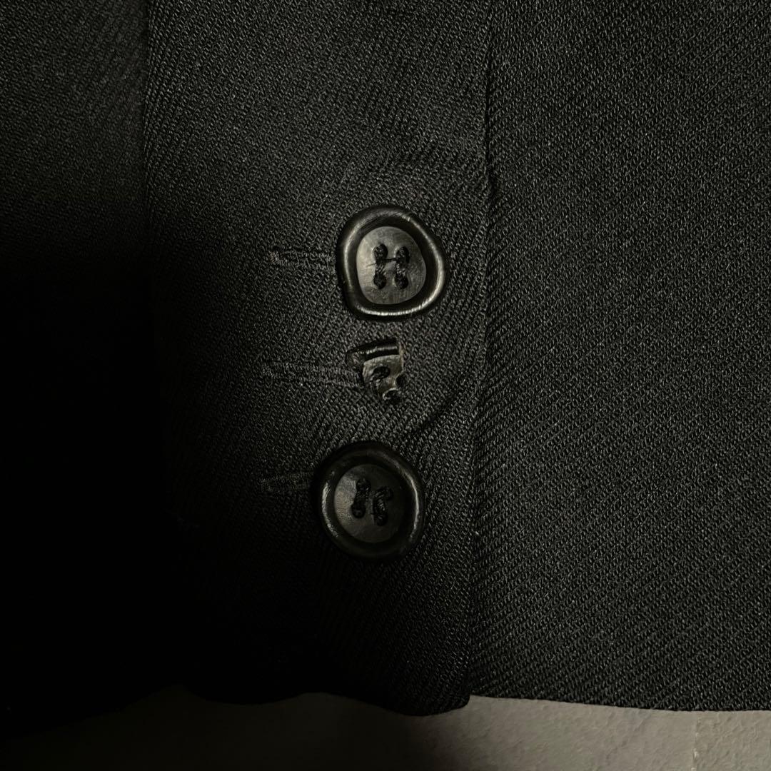 COMME des GARÇONS HOMME ポリ縮絨 ジャケット ダークコア