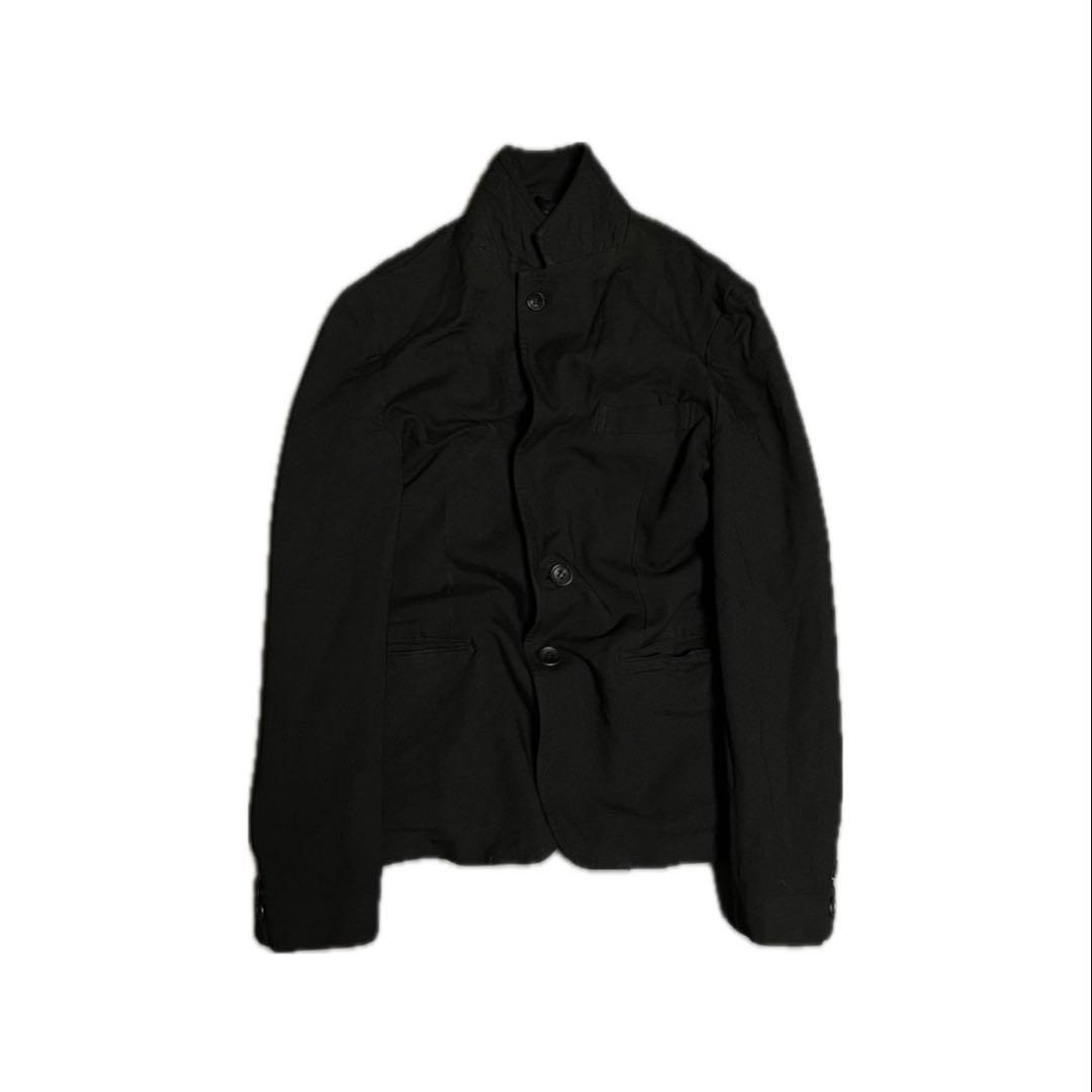 COMME des GARÇONS HOMME ポリ縮絨 ジャケット ダークコア