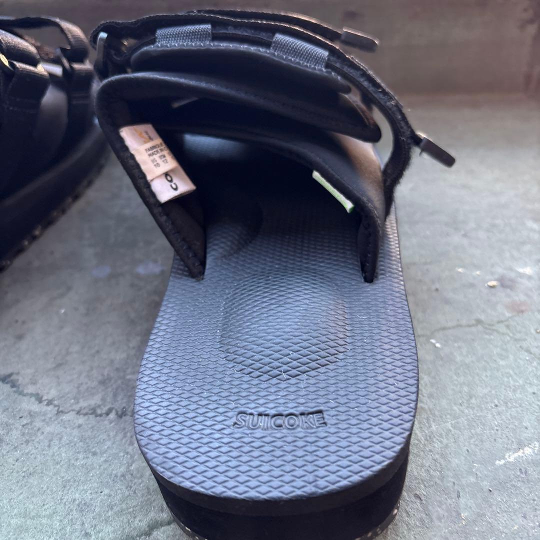 靴 SUICOKE MOTO-Cab-ECO Black 10