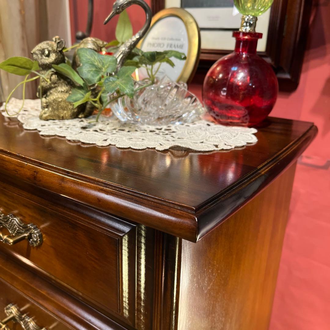 Sale アンティーク　５DR コンパクト　チェスト　キャビネット