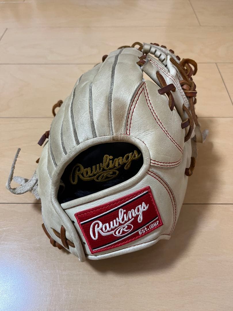 [値下げしました]Rawlings 軟式グローブ ホワイト