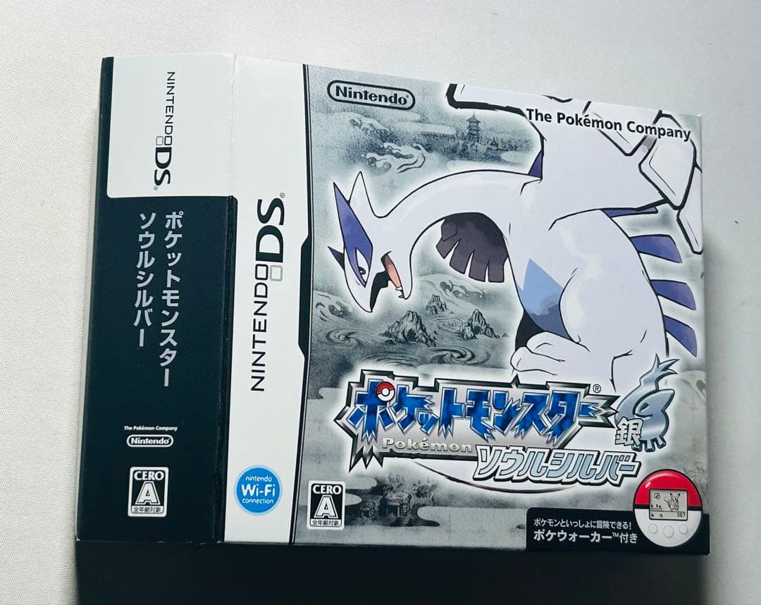 極美品 ポケットモンスター ソウルシルバー 純正品 任天堂DS nintendo