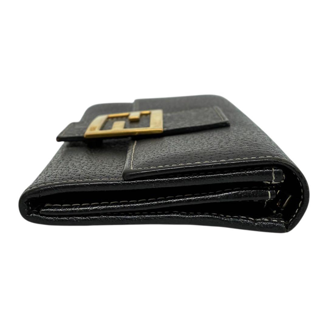 FENDI 二つ折り財布 ブラック