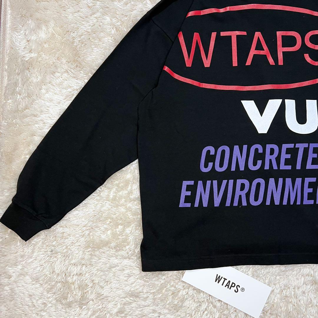 【新品】 WTAPS ロンT ロゴ 胸ポケット NEIGHBORHOOD 背面