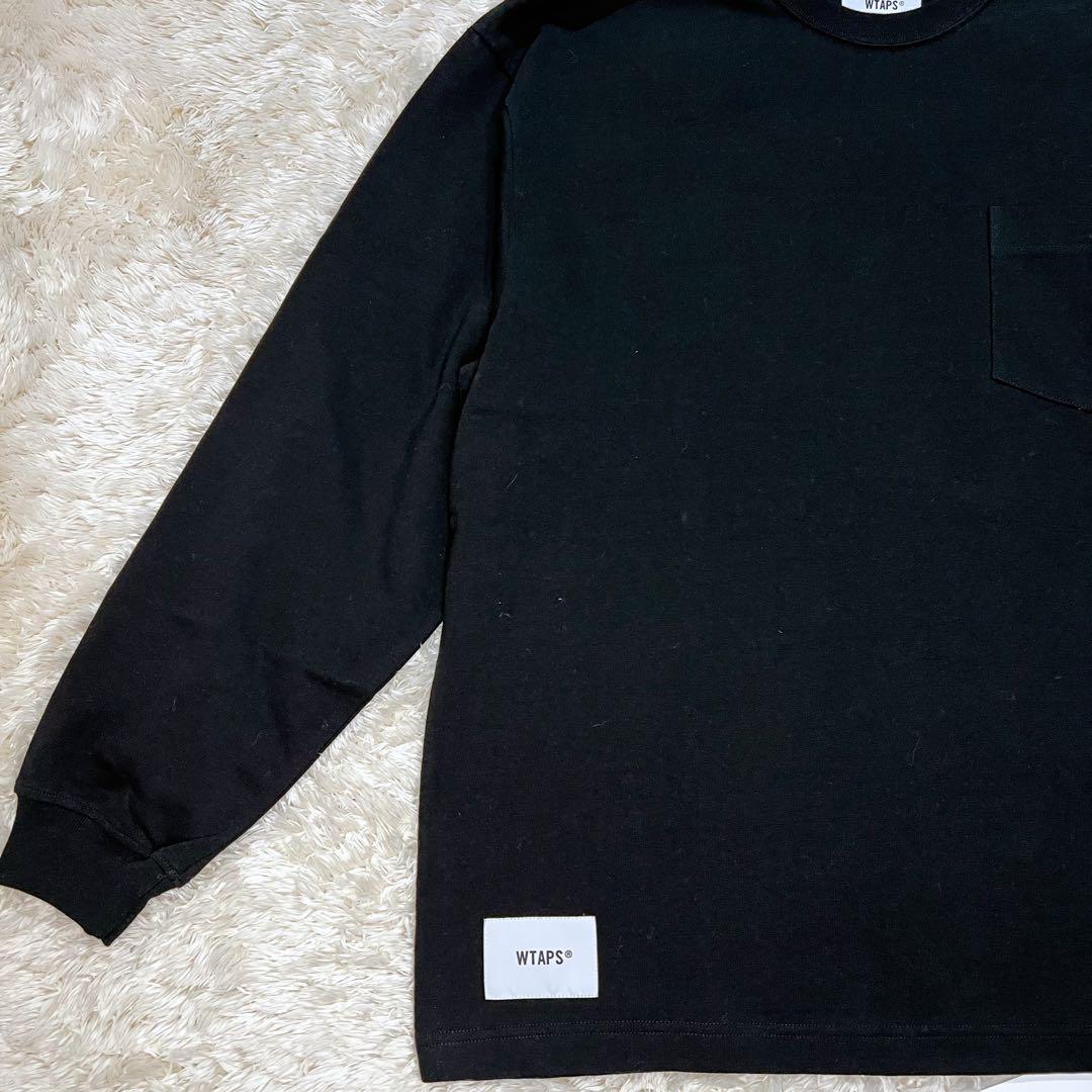 【新品】 WTAPS ロンT ロゴ 胸ポケット NEIGHBORHOOD 背面