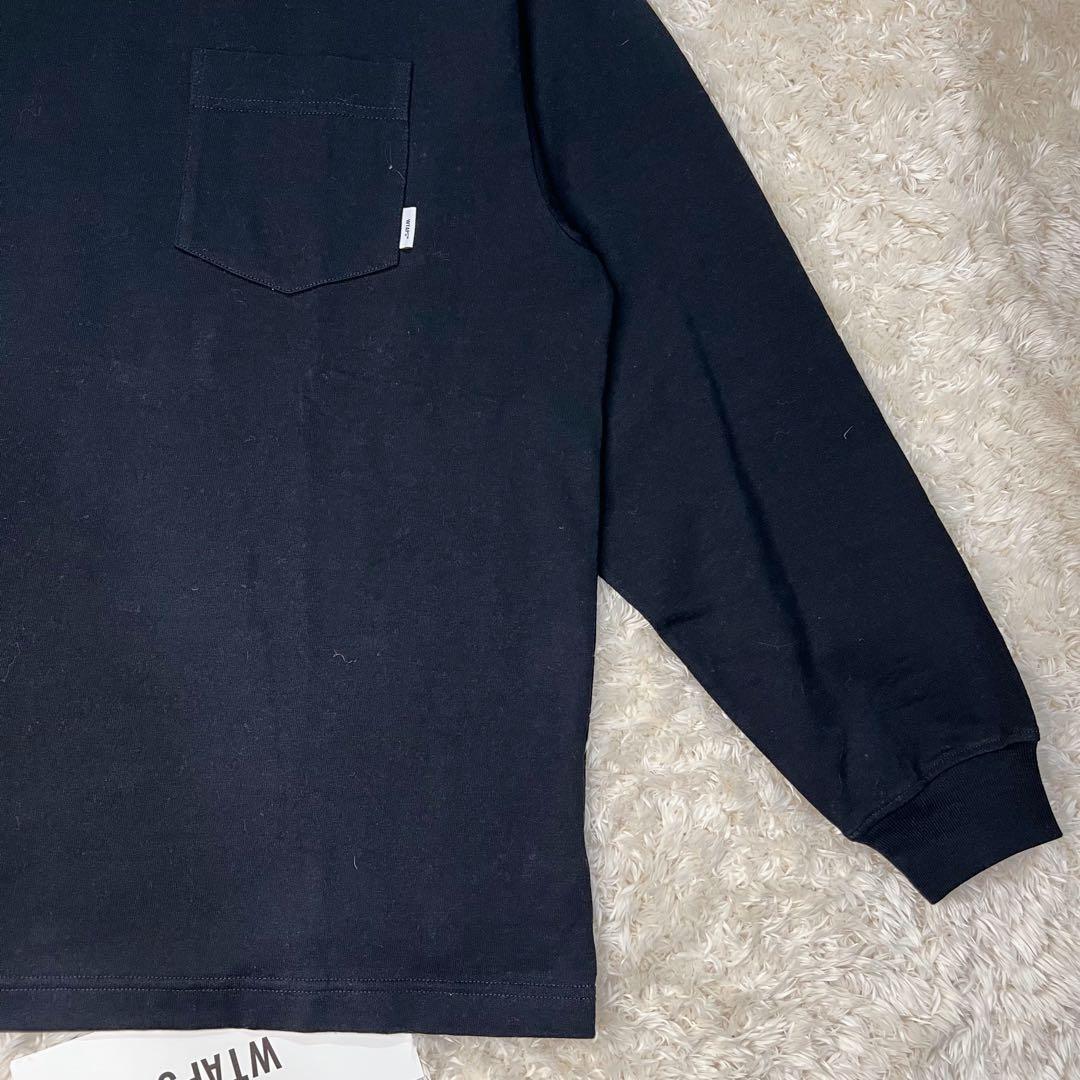【新品】 WTAPS ロンT ロゴ 胸ポケット NEIGHBORHOOD 背面