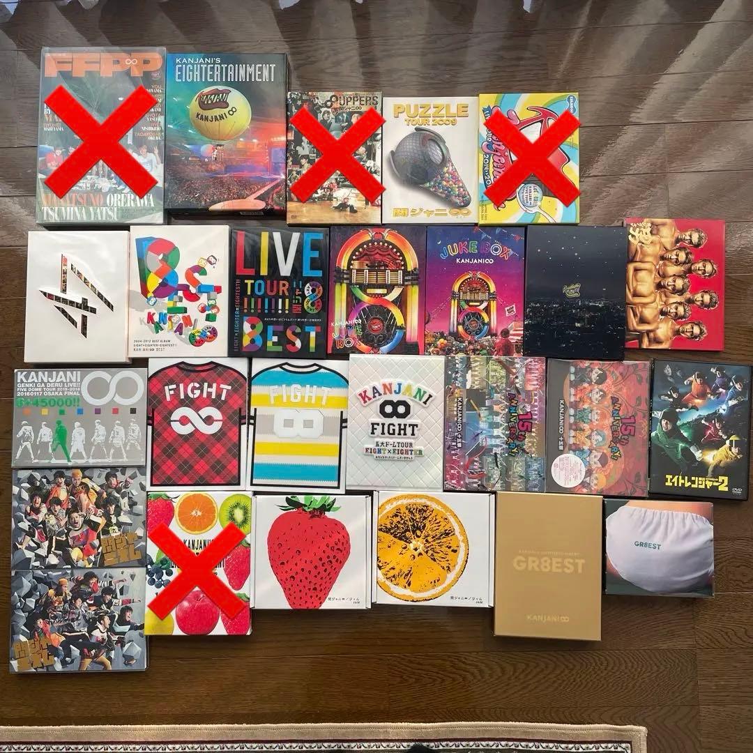 関ジャニ∞（SUPER EIGHT）DVD or Blu-ray CD