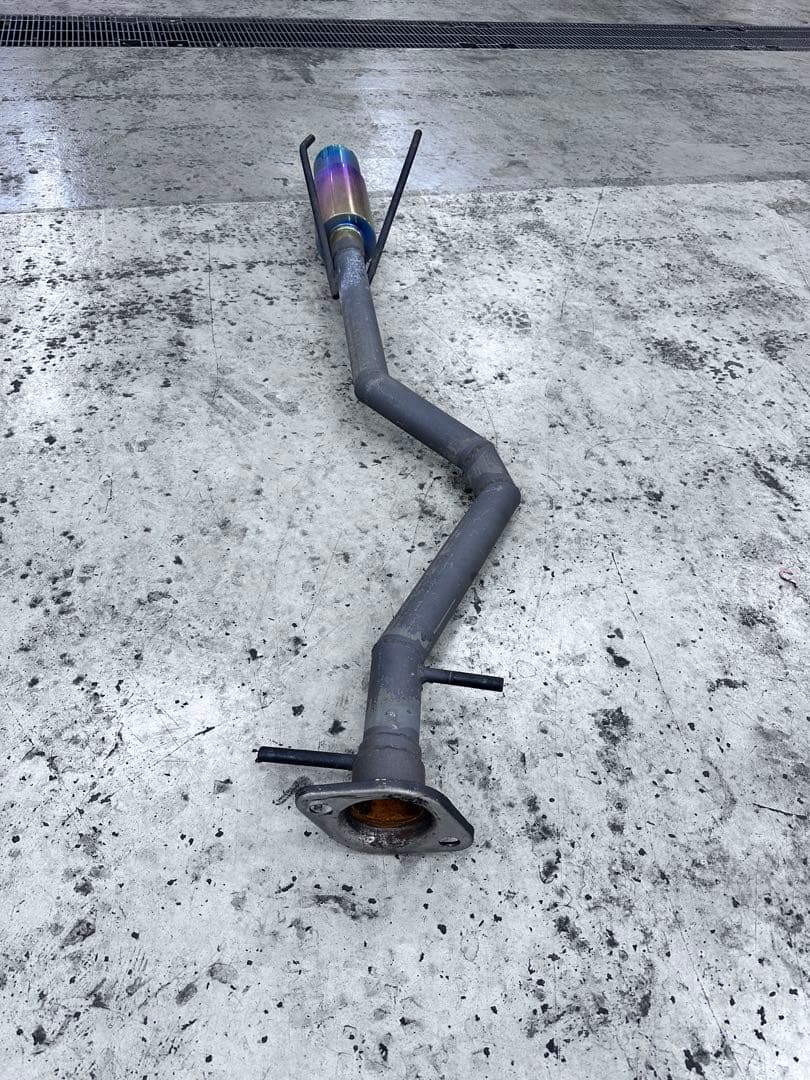 アルテッツァ　砲丸ストレートマフラー　社外品