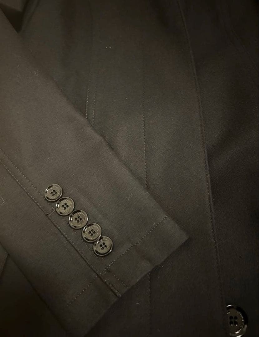 BURBERRY ブラック ウールコート 40