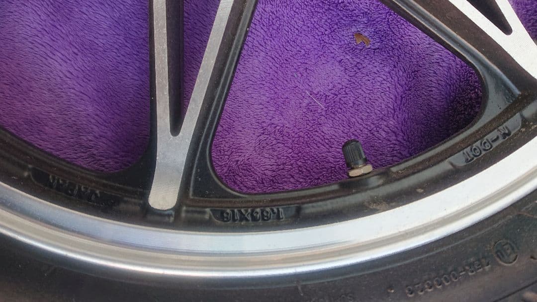 スズキ GS400 JYS製 セブンスターキャスト タイヤ付き ザリ