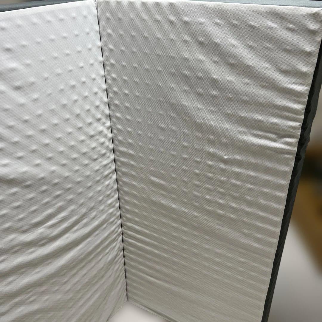 STARTマットレス〈3層〉（ダブル）9×140×195㎝　グレー