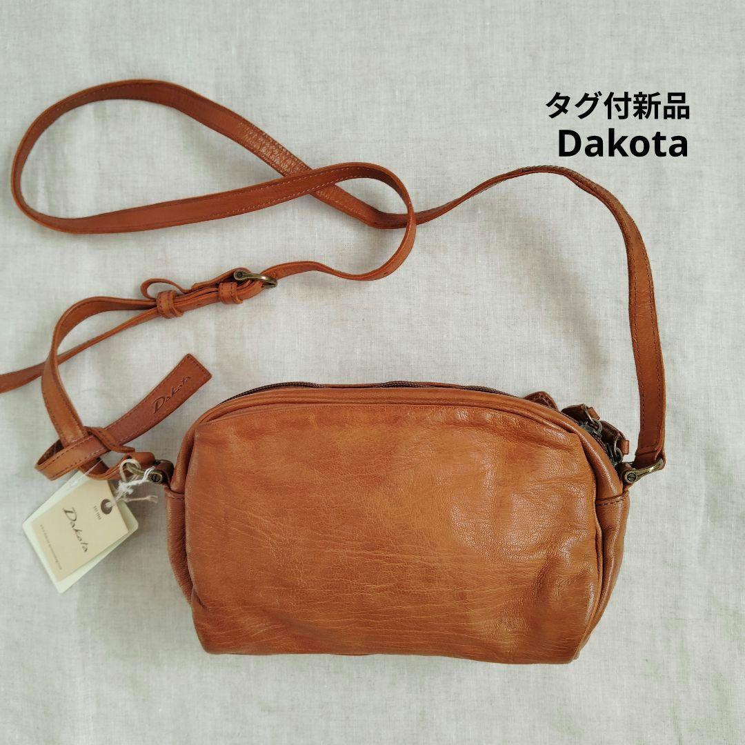 【新品】Dakota ダコタ やぎ革 ショルダーバッグ 斜めがけ ミニマム